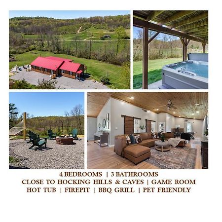 Laurelville Spacious Cabin Near Hocking Hills And Caves With Hot Tub And Firepit מראה חיצוני תמונה